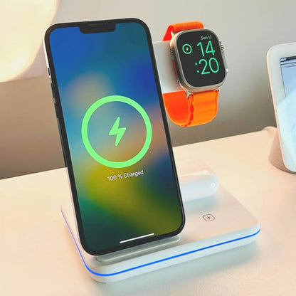 3 in 1 wireless charger LUMENPRO™