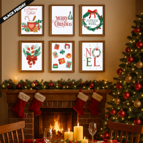 6-Piece Paint-by-Numbers Set – “Beautiful Season” 🌸