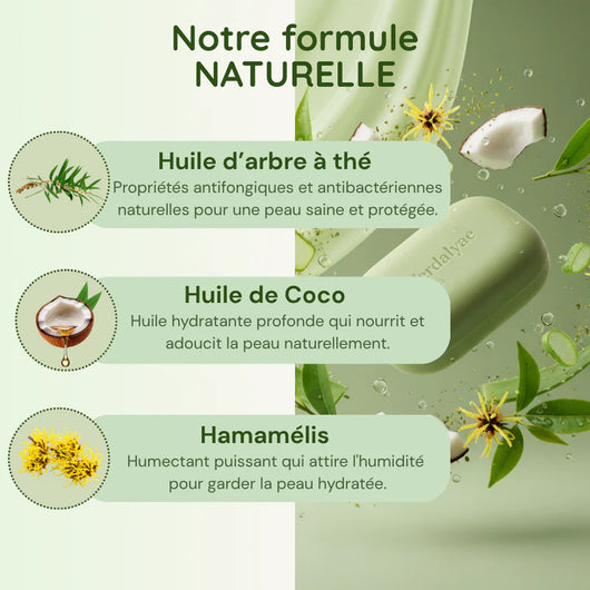 Savon purifiant, soins pieds sans odeurs