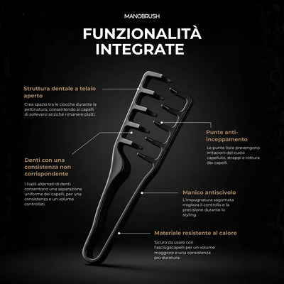 VolumePro™ Pettine per capelli